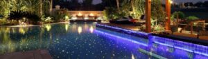 SANLI LED Multi Strands Fiberstars Fibra Óptica Aplicação de Cabo de Iluminação para Piscinas